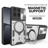 Case For Moto G Stylus 2025 5G Magnetic Slide Camera Protection Cover 360 Rotate Kickstand Armor Ring Funda Capa