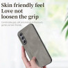 Sheepskin Leather Case for Samsung Galaxy A54 5G, Shockproof Protection Phone Shell, Anti-Fingerprint Coque for Samsung Galaxy A54 Cover, Durable TPU Back Fundas