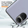 Luxury Casing for Oppo Reno 10 5G, Reno 10 Pro - Premium Plain Leather Skin, Shockproof Soft Silicone Bumper Cover for Oppo Reno 10, Durable Protective Coque