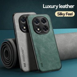 Luxury Magnetic Leather Case for Poco X7 & Xiaomi Redmi Note 14 Pro 5G, Soft TPU Protective Phone Shell, Car Mount Holder, Scratch-Resistant Cover