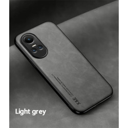 Luxury Magnetic Leather Case for Oppo Reno 10 5G, Soft TPU Protective Back Cover, Scratch-Resistant, Shockproof Funda for OPPO Reno 10