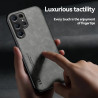 Samsung Galaxy S24 Ultra Magnetic TPU Leather Case, Shockproof & Scratch-Resistant, with Magnetic Holder