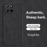 Luxury Matte Leather Protective Case for Honor X8c, Soft TPU Shockproof Back Cover, Fingerprint-Resistant & Anti-Dust Fundas