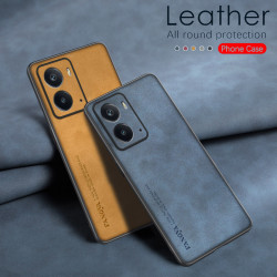 Luxury Matte Leather Protective Case for Realme Neo7x, Soft TPU Shockproof Back Cover, Fingerprint-Resistant, Anti-Dust