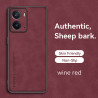 Luxury Matte Leather Protective Case for Realme Neo7x, Soft TPU Shockproof Back Cover, Fingerprint-Resistant, Anti-Dust