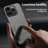 Luxury Leather Case for iPhone 15 Pro Max - Magnetic Car Mount Holder | Shockproof Protection Case for iPhone 15, 14, 13 Pro Max & Plus | Premium PU Leather Cover