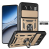 For OnePlus Nord 4 Case With Slide Lens Cover Rotating Ring Shockproof Stand Holder Phone Case for OnePlus Nord 4