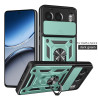 For OnePlus Nord 4 Case With Slide Lens Cover Rotating Ring Shockproof Stand Holder Phone Case for OnePlus Nord 4