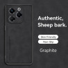 Lambskin Leather Case for Infinix Note 40X 5G - TPU Soft Bumper, Shockproof Lens Protection Cover for Note 30 Pro, Note 30 4G