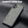 Sheepskin Leather Case for iPhone 16 Pro Max - TPU Soft Frame, Shockproof Camera Protection, Luxury Back Cover for iPhone 16 Plus