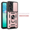 For Honor 200 Pro 200 Lite Case With Slide Lens Cover Rotating Ring Shockproof Stand Holder Phone Case for Honor 90 Lite