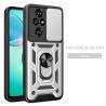 For Honor 200 Pro 200 Lite Case With Slide Lens Cover Rotating Ring Shockproof Stand Holder Phone Case for Honor 90 Lite