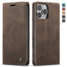 Luxury Retro Case for iPhone 16 15 Pro Max Multiple Card Slots Stand Function Phone Cover for iPhone 16 15 Plus Leather Wallet