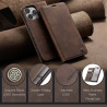 Luxury Retro Case for iPhone 16 15 Pro Max Multiple Card Slots Stand Function Phone Cover for iPhone 16 15 Plus Leather Wallet