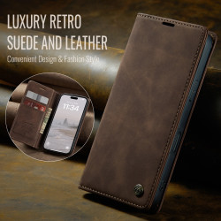 Luxury Retro Case for iPhone 16 15 Pro Max Multiple Card Slots Stand Function Phone Cover for iPhone 16 15 Plus Leather Wallet