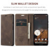 Luxury Retro Case for Google Pixel 9 Pro XL Multiple Card Slots Stand Function Phone Cover for Pixel 8 Pro 8A 7 Pro Leather