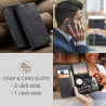 Luxury Retro Case for Google Pixel 9 Pro XL Multiple Card Slots Stand Function Phone Cover for Pixel 8 Pro 8A 7 Pro Leather