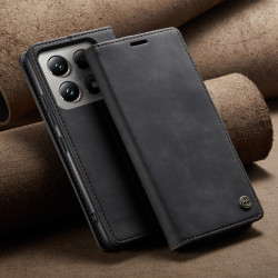 Luxury Retro Case for Xiaomi 14T 13T Pro 14 Ultra Multiple Card Slots Stand Function Phone Cover for Redmi K60 Ultra Leather