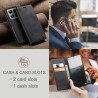 Luxury Retro Case for Xiaomi 14T 13T Pro 14 Ultra Multiple Card Slots Stand Function Phone Cover for Redmi K60 Ultra Leather