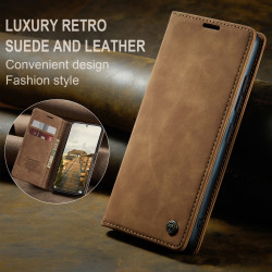 Luxury Retro Case for Xiaomi 14T 13T Pro 14 Ultra Multiple Card Slots Stand Function Phone Cover for Redmi K60 Ultra Leather