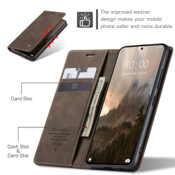 Luxury Retro Case for Xiaomi 14T 13T Pro 14 Ultra Multiple Card Slots Stand Function Phone Cover for Redmi K60 Ultra Leather