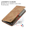 Luxury Retro Case for Xiaomi 14T 13T Pro 14 Ultra Multiple Card Slots Stand Function Phone Cover for Redmi K60 Ultra Leather