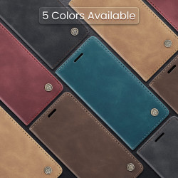 Luxury Retro Case for Xiaomi 14T 13T Pro 14 Ultra Multiple Card Slots Stand Function Phone Cover for Redmi K60 Ultra Leather