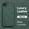 Luxury Leather Case for iPhone 16E | Shockproof Protective Cover with Magnetic Car Holder | 5G Phone Coque Fundas