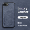 Luxury Leather Case for iPhone 16E | Shockproof Protective Cover with Magnetic Car Holder | 5G Phone Coque Fundas